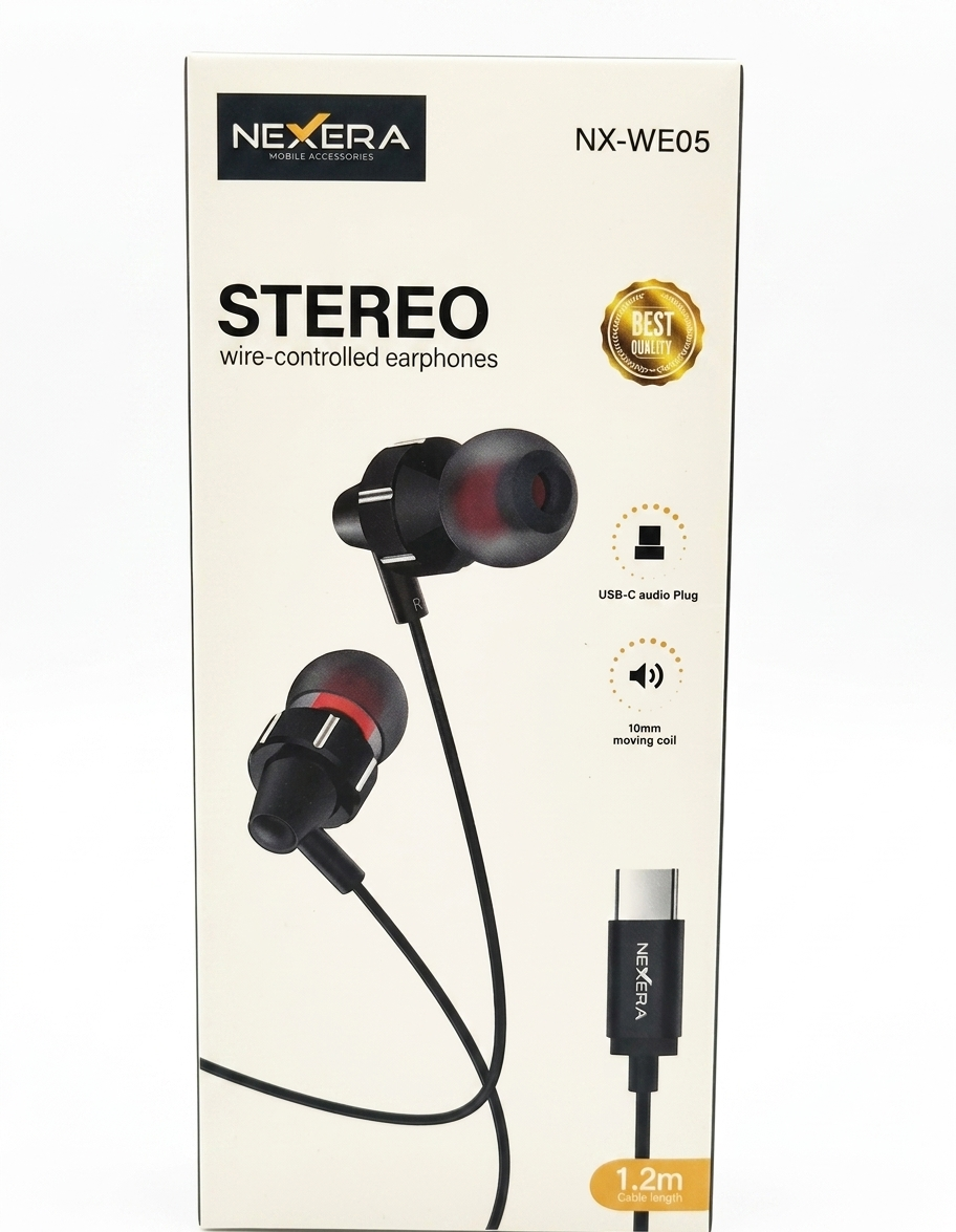 Nexera Stereo Earphones NX-WE05