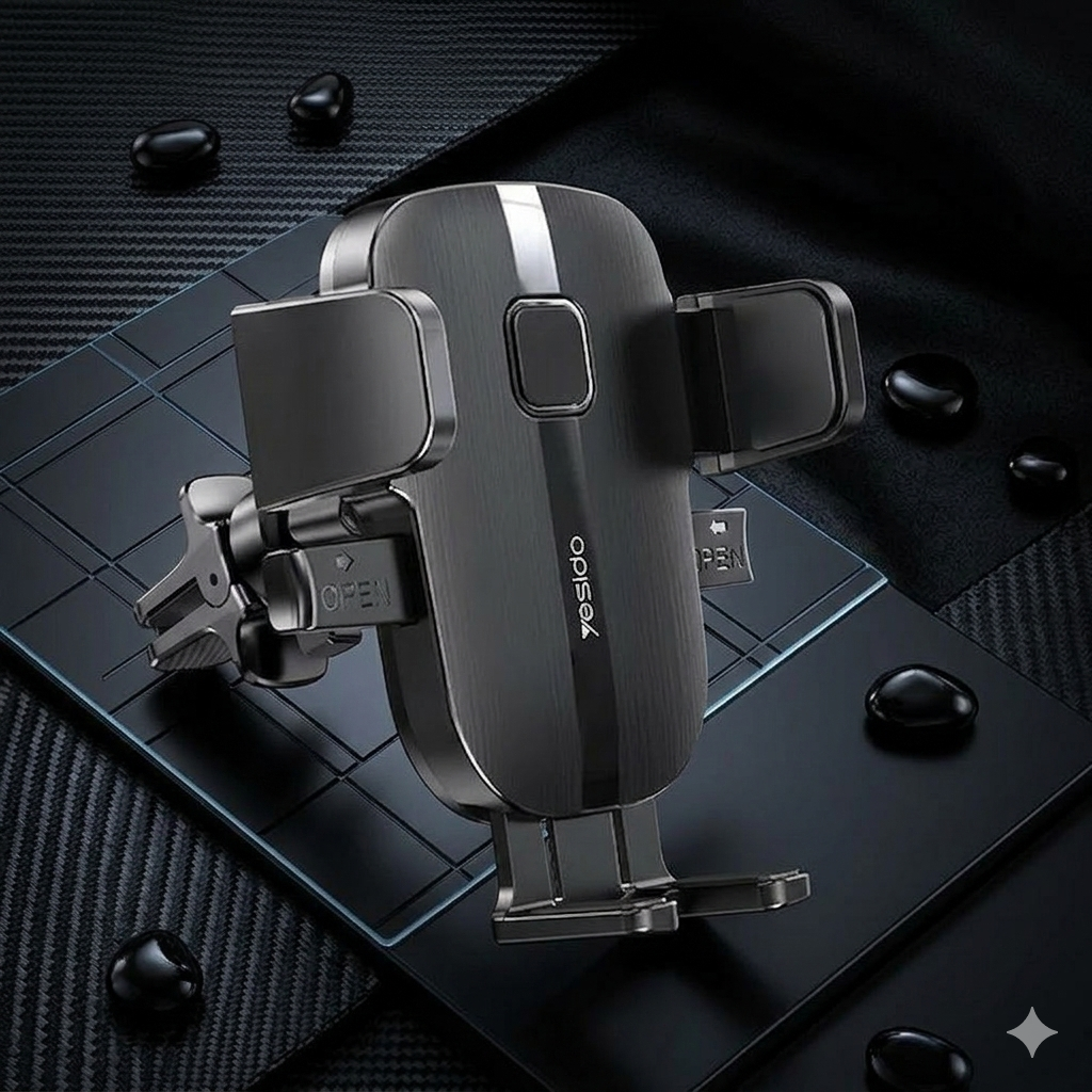YESIDO C162 Air Outlet Car Mobile Phone Holder Bracket 360 Degree Rotatable Mobile Phone Stand