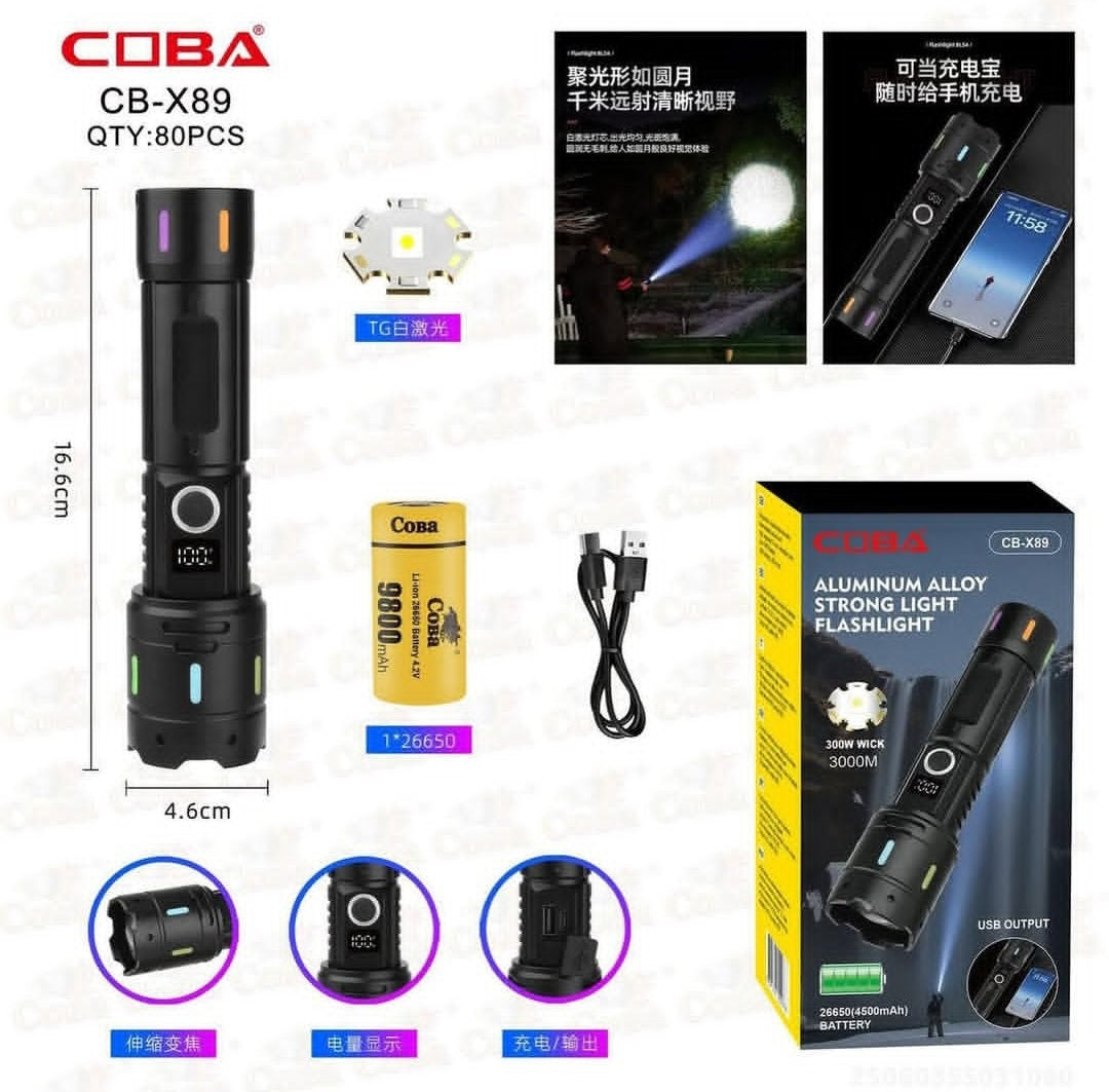 Coba CB-X89 Flashlight