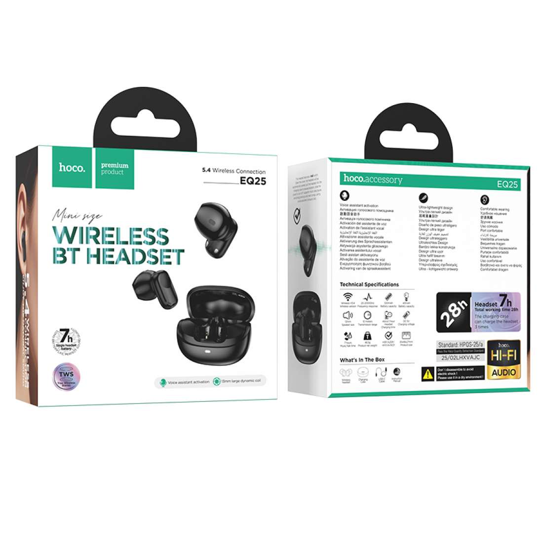 Hoco WIRELESS BT HEADSET EQ25