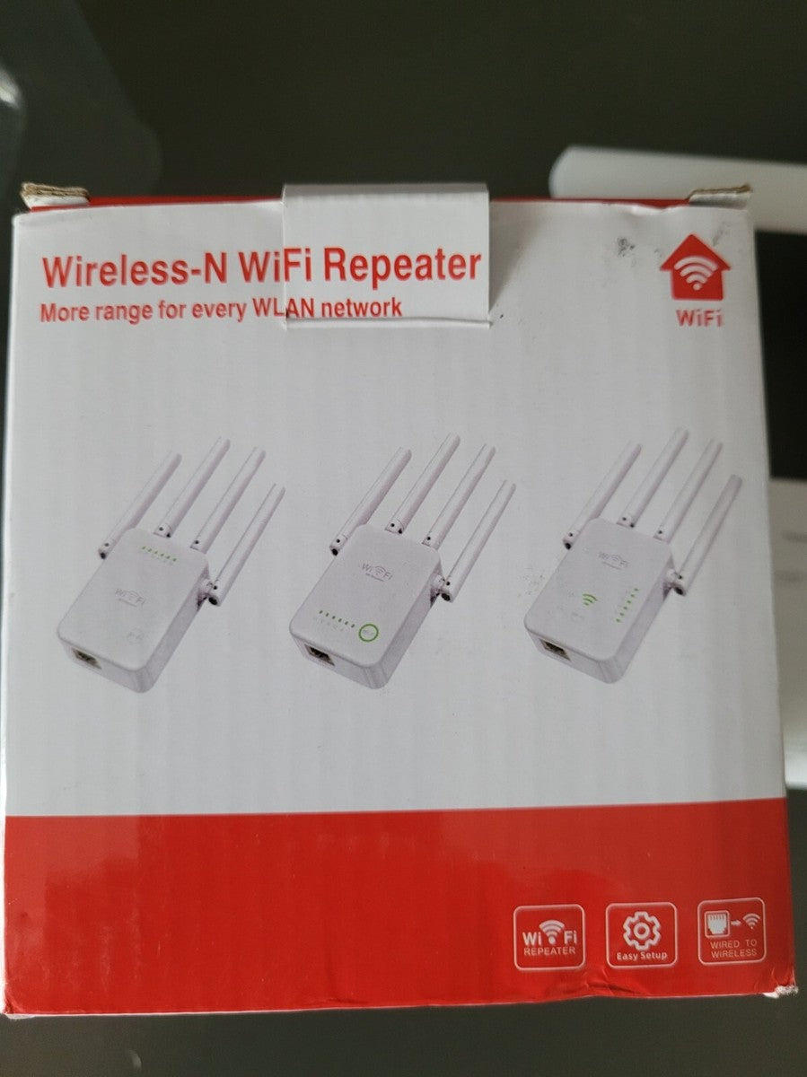 Wireless-N WiFi Repeater 1200Mbps – Signal Booster & Range Extender