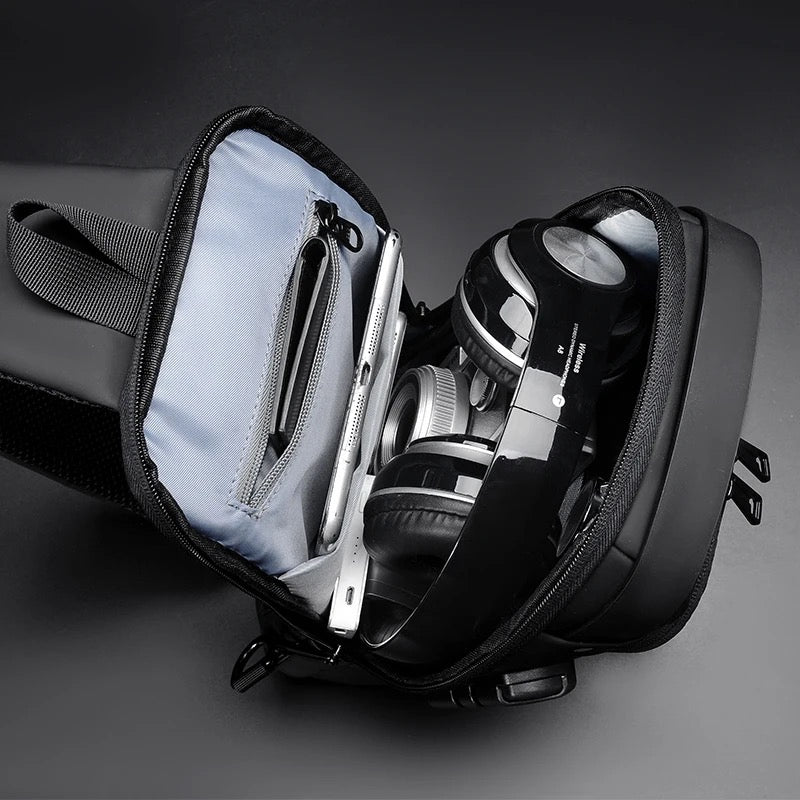 Fashion Shoulder Backpack With Code