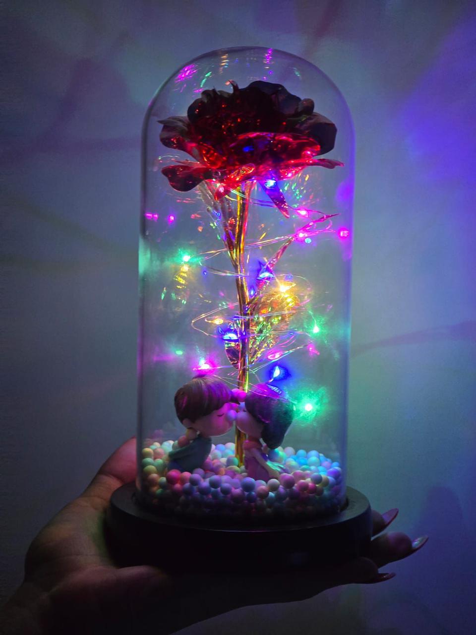 Playe Gold zinc alloy flower love gift