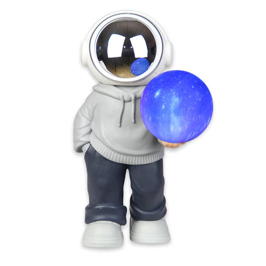 2025 3D Astronaut Moon Lamp with RGB LED Lighting and Wireless Speaker for Kids Parties and Birthday Gifts