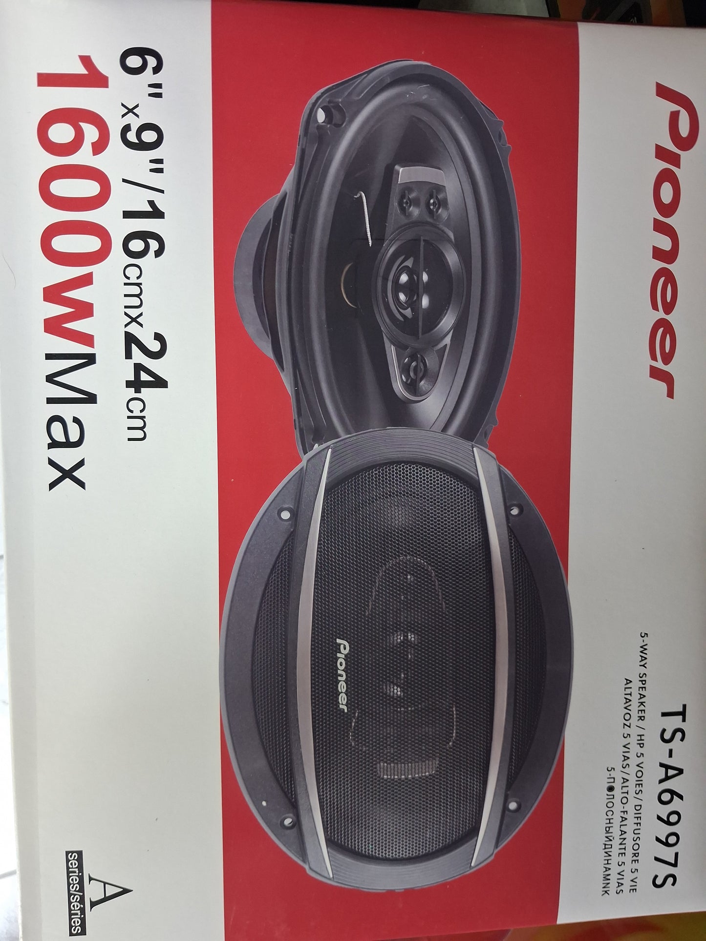 Pioneer 2 Way Car Buffle Speaker Buffle