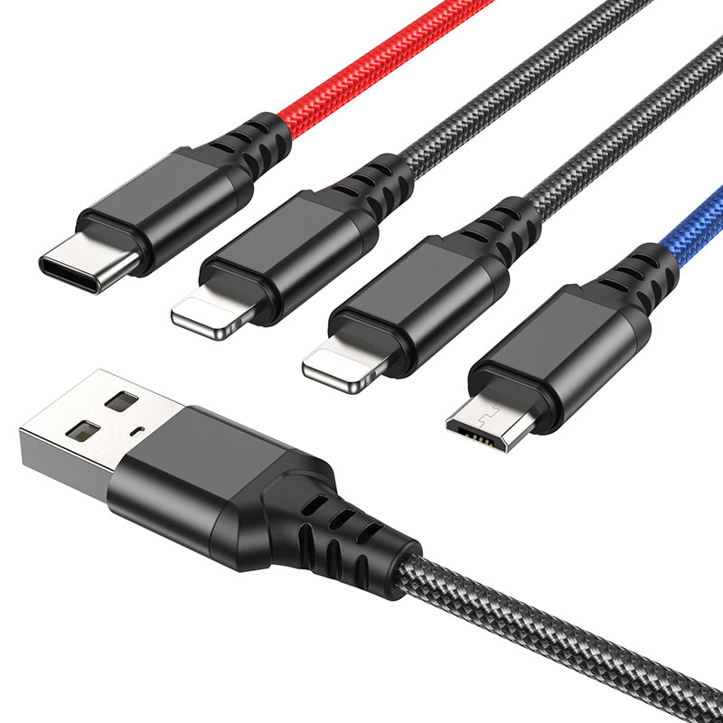 Hoco X76 Cable 4 in 1 - 2.0A