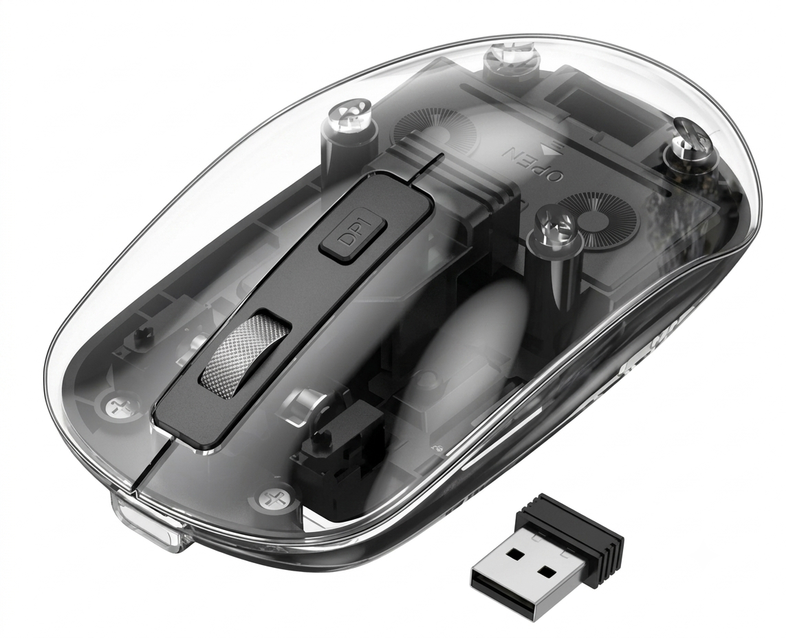 Nexera Crystal wireless mouse