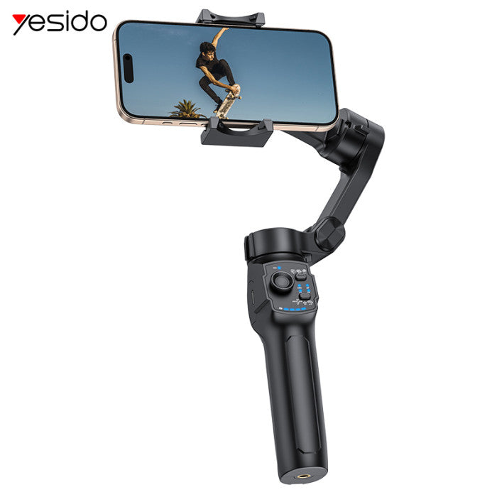SF27 Three-axis Handheld Shooting Yesido SF27Gimbal Stabilizer Auto Face Tracking Handheld Selfie Stick Tripo