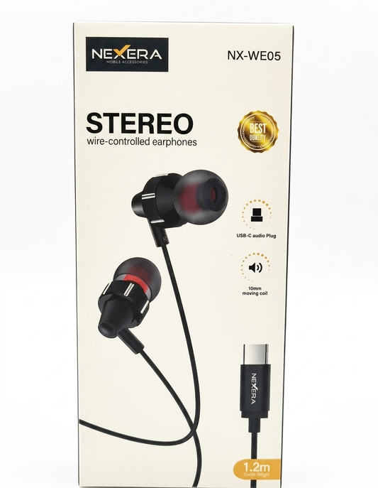 Nexera Stereo Earphones NX-WE05