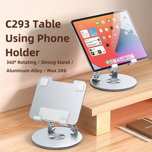 YESIDO C293 Tablet Holder 360 Degree Rotating Desk Stand