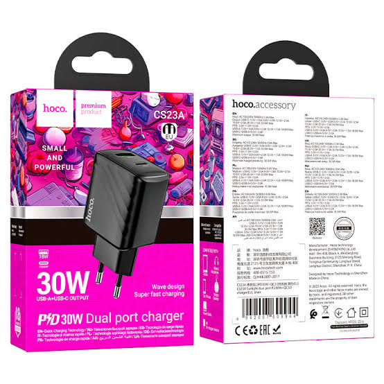 Hoco CS23A Adapter 30W