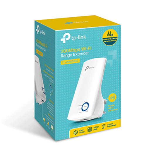 TP-Link Wireless Range Extender 300Mbps Wall Plugged | WA850RE