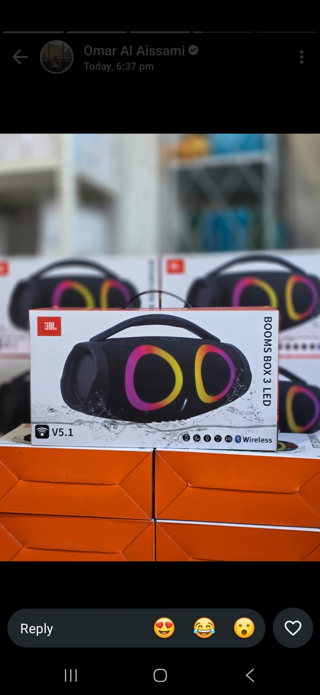 JBL Booms Box 3 LED