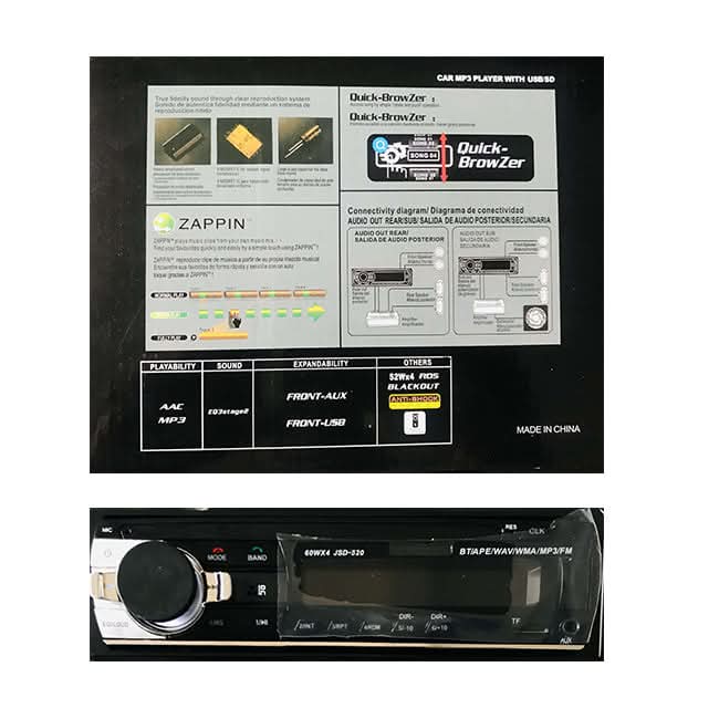 Sony Xplod Car MP3 Player : LKR 2500 Model -  520