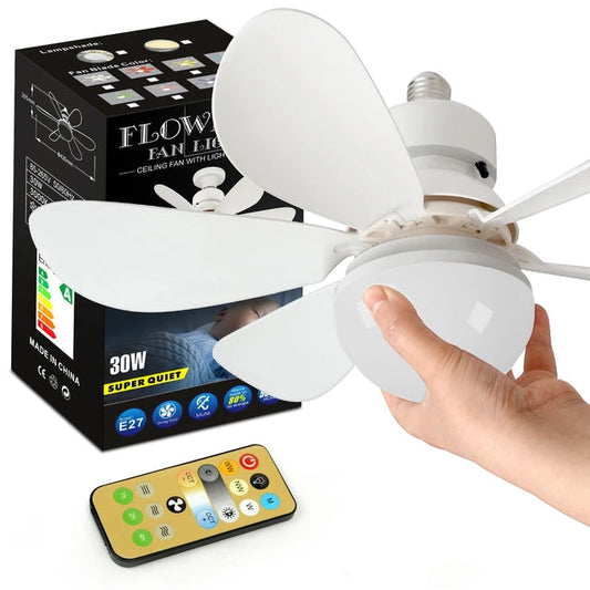 Flower Fan Light