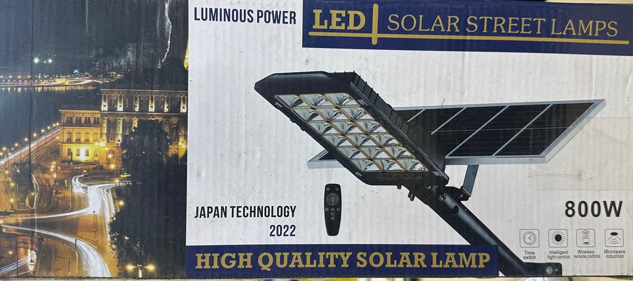 LED Solar Lamp 800 Watt