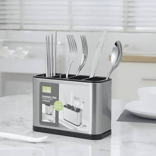 High Quality Stainless Steel Cutlery Bucket