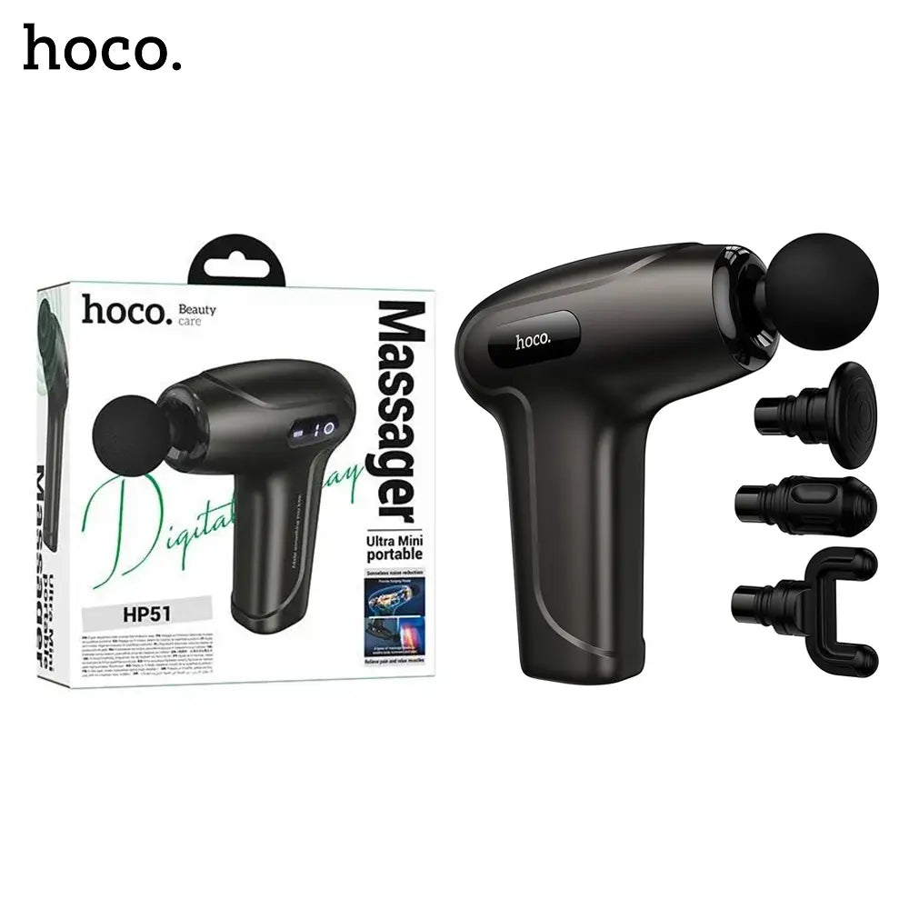 HOCO HP51 Ultra Mini Electric Handheld Silent Facial Massager Gun