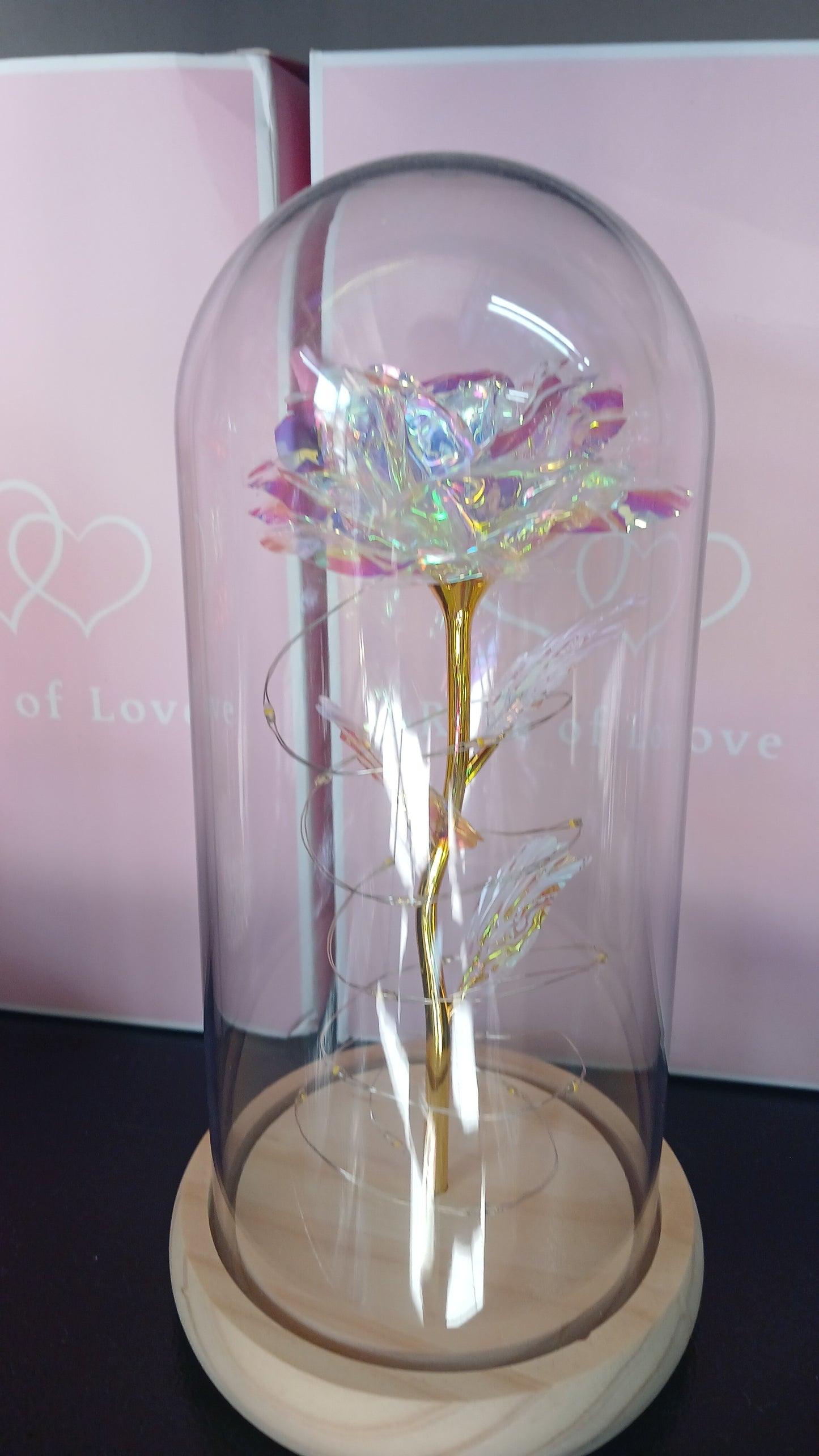 Playe Gold zinc alloy flower love gift