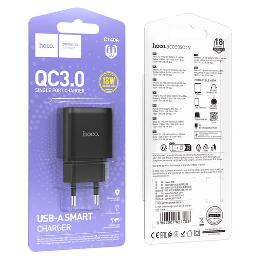 Hoco Adapter USB 18W