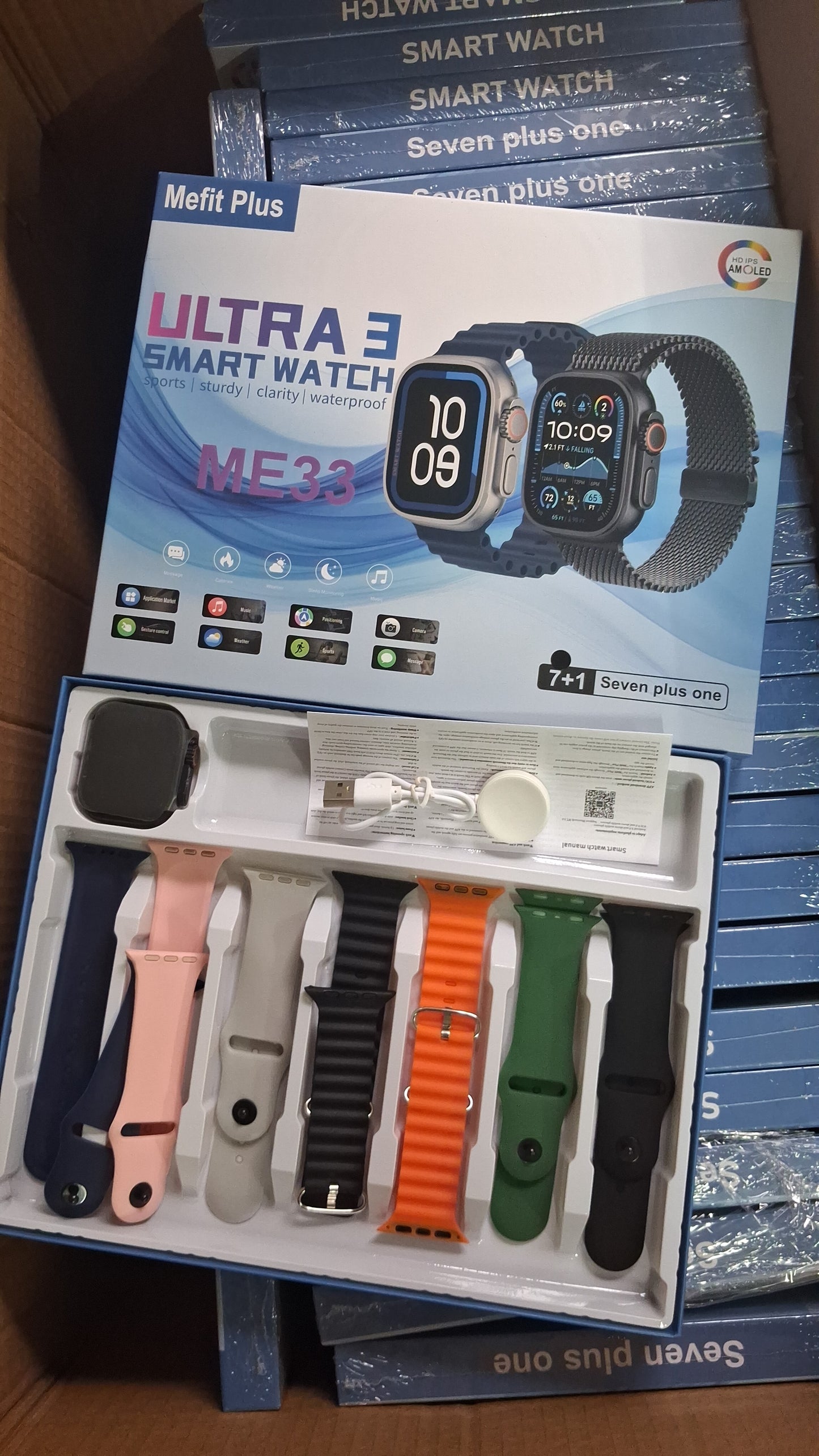 Smart Watch Ultra 3 & 7in1