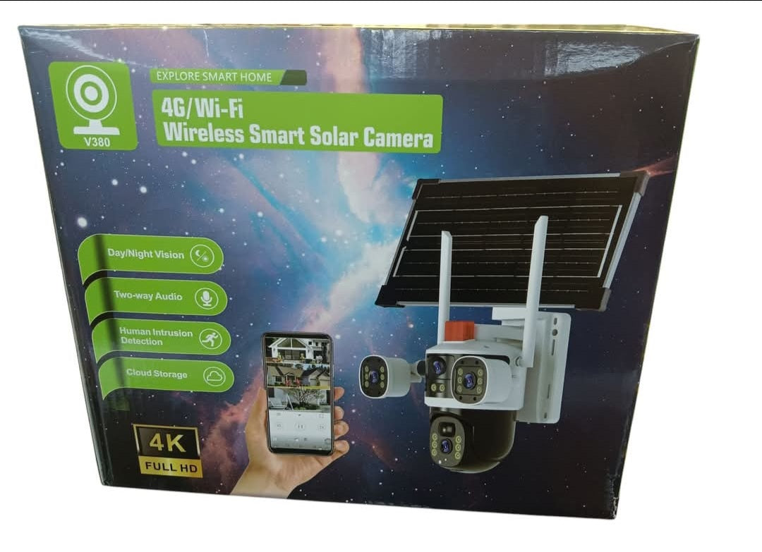 V380 Pro 4K Solar Camera
