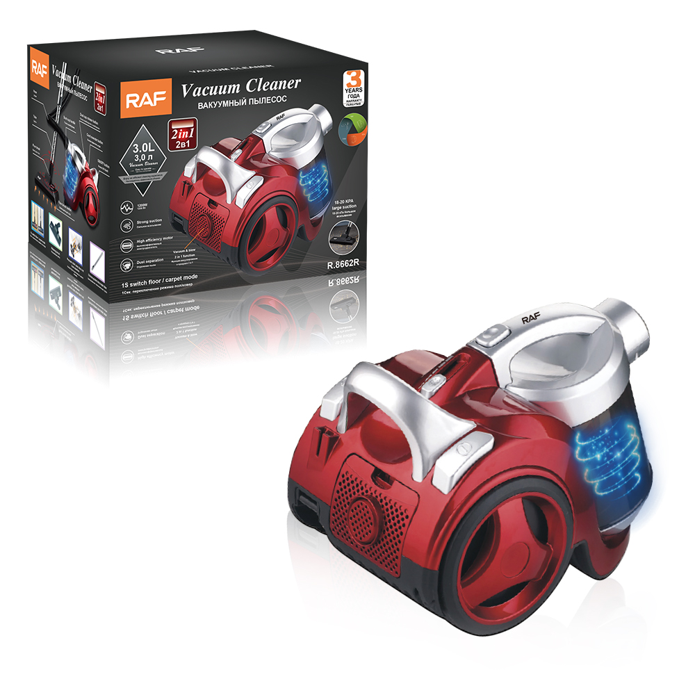 RAF Vacuum Cleaner 1600W 3L R8662