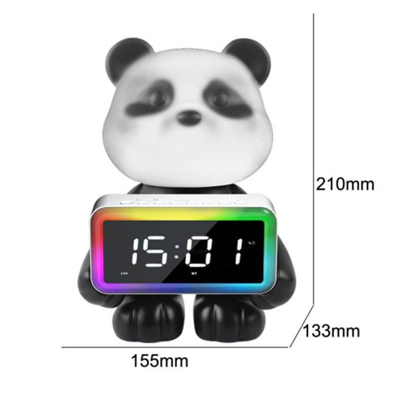 RGB Bluetooth Panda Alarm Clock & Speaker