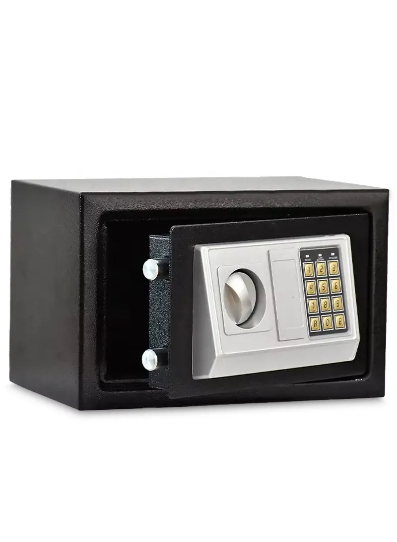 Solid Steel Electronic Digital Money Safe Box With Double Locking Steel Bolts T-20E