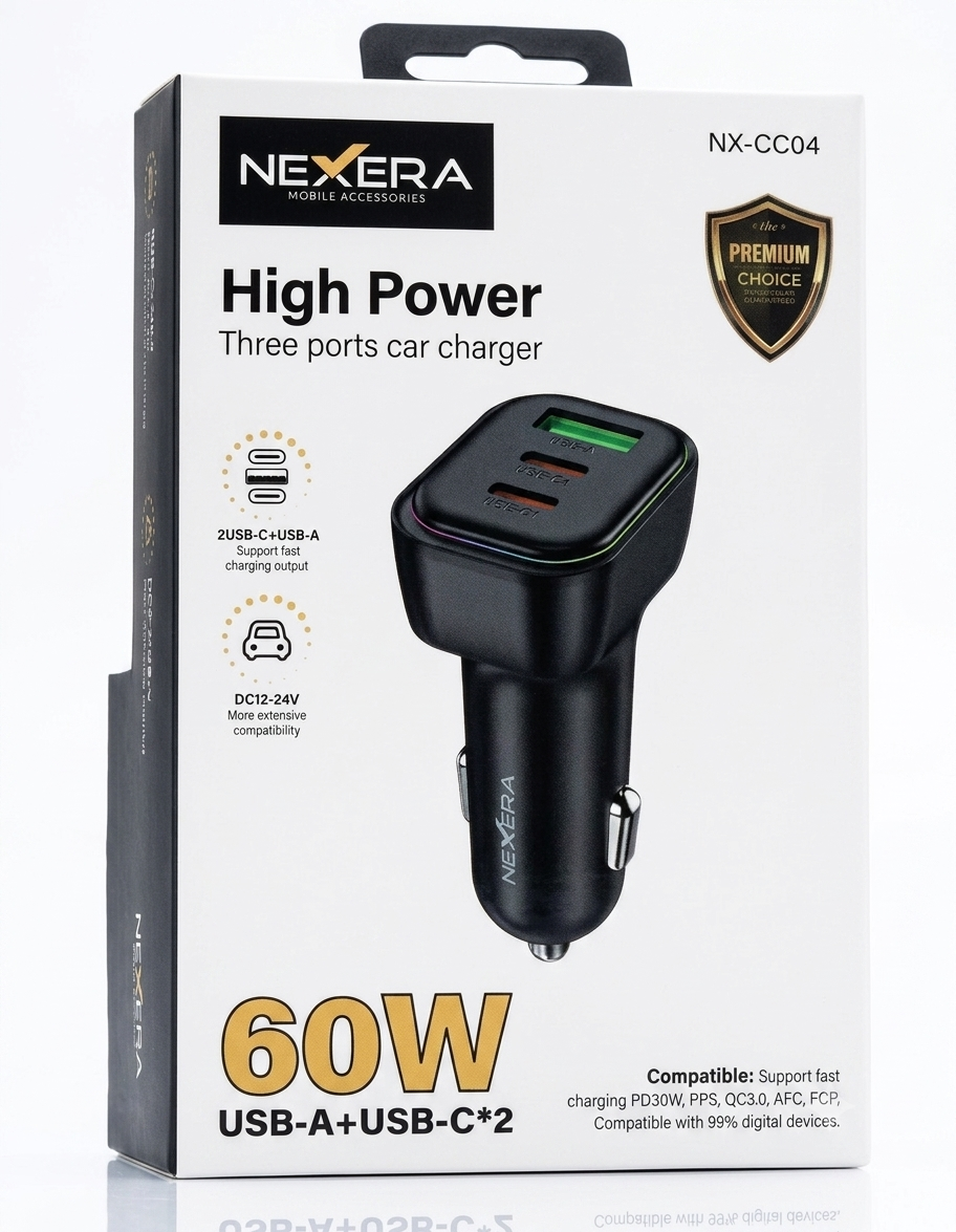 Nexera NX-CC04 Car Charger