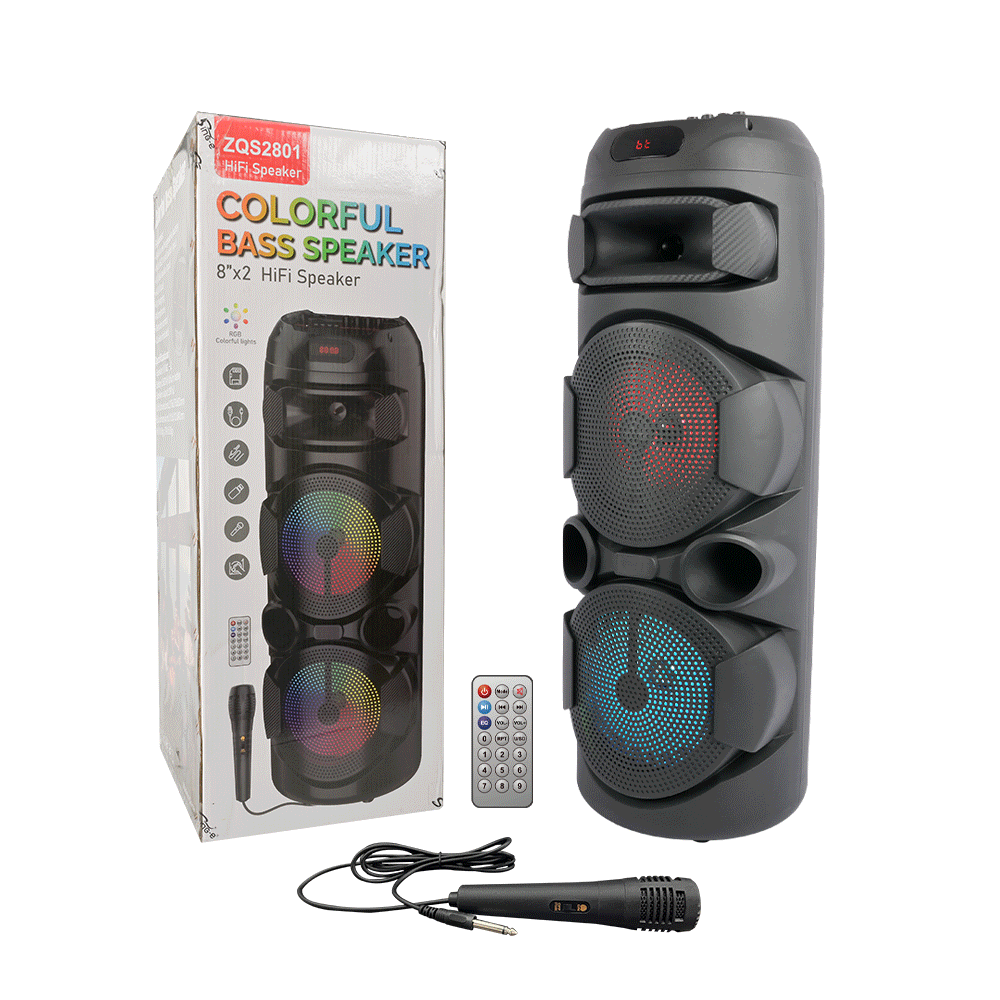 SING-E Karaoke Speaker Dual 8" ZQS2801