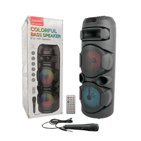 SING-E Karaoke Speaker Dual 8" ZQS2801