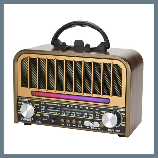 NNS Radio Fm/Am  NS-6677BT