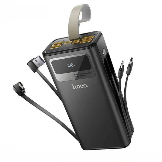 Hoco MMJ-06 22.5W Fast Charging 30000mAh Power Bank with LED Display & 5 Outputs