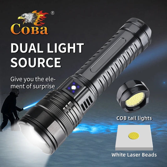 Coba Dual Light Source Flash Light