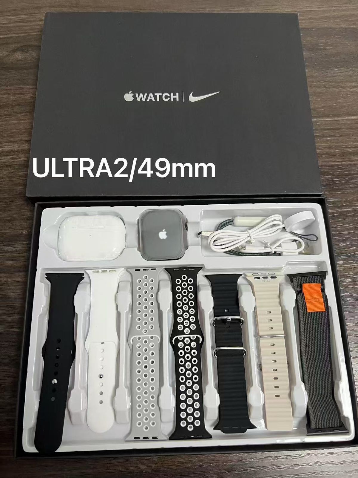 Nike Watch Ultra 2 with 7 bands & Airpods Pro  - 49mm
