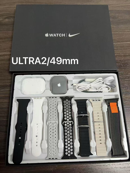 Nike Watch Ultra 2 with 7 bands & Airpods Pro  - 49mm