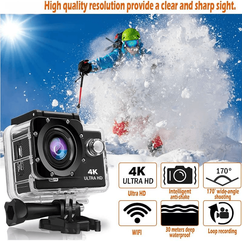 ANDOWL Action Camer - Wifi Q-K999