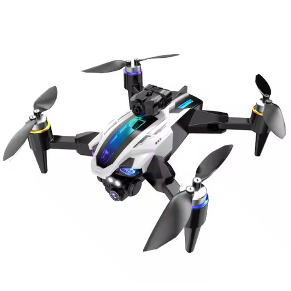 2025 New S173 Foldable RC Quadcopter Toy Drone Brushless Optical Flow Dual Camera LED Light Obstacle Avoidance Batteries