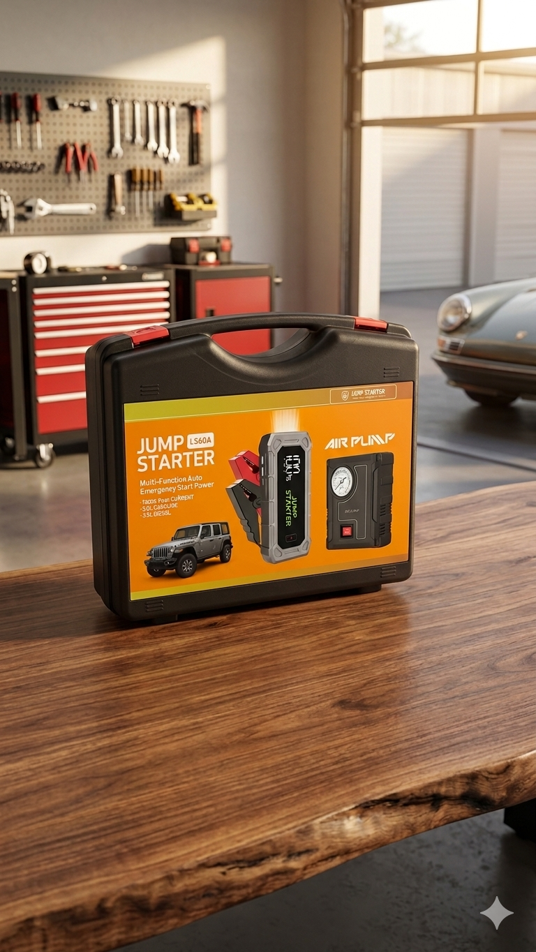 Jump starter + Air Pump