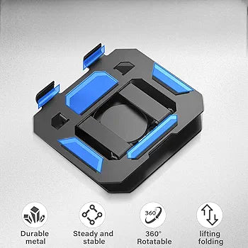 Auslese Premium 360° Rotating iPad Tablet Stand Adjustable Heavy Duty Metal Base Foldable & Portable Desk Mount Holder Compatible with All Tablets