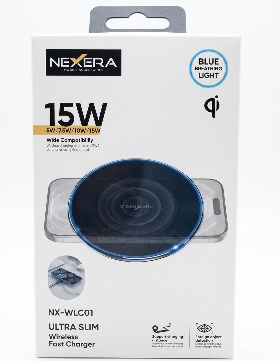 Nexera Wireless Fast Charger 15W