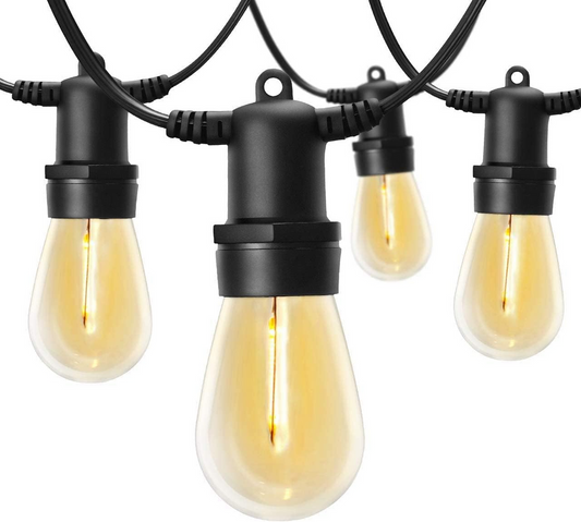 Outdoor String Lights With Bulbs