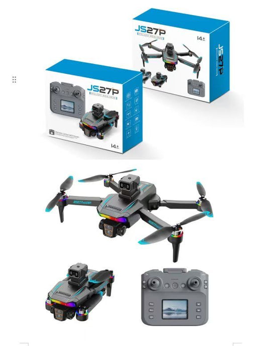 JS27 drone 4K hd dual camera obstacle avoidance quadcopter drone