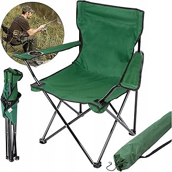 Portable Folding Camping Armchair With Carry Bag