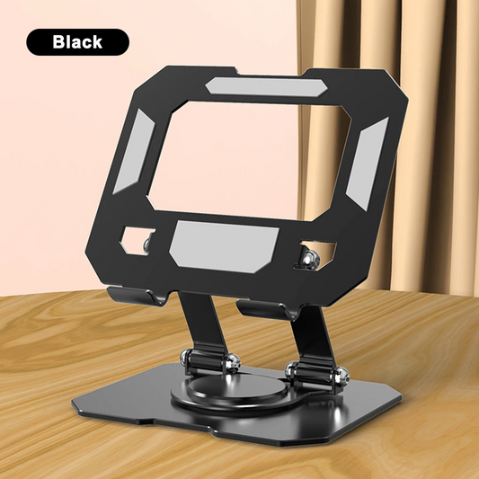 Auslese Premium 360° Rotating iPad Tablet Stand Adjustable Heavy Duty Metal Base Foldable & Portable Desk Mount Holder Compatible with All Tablets