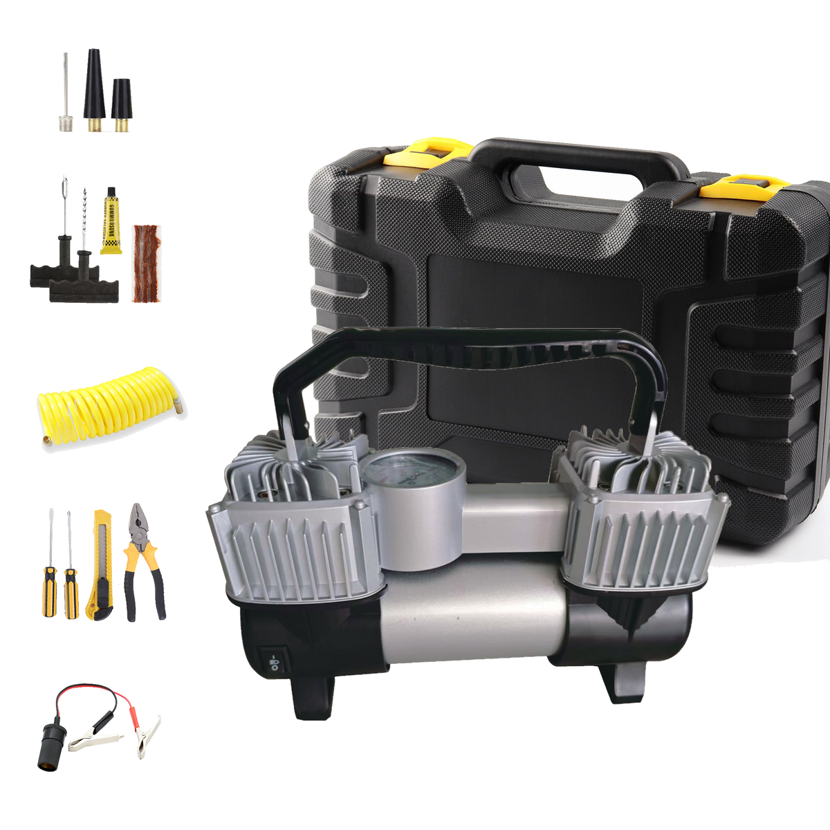 Auto Double Cylinder Air Compressor