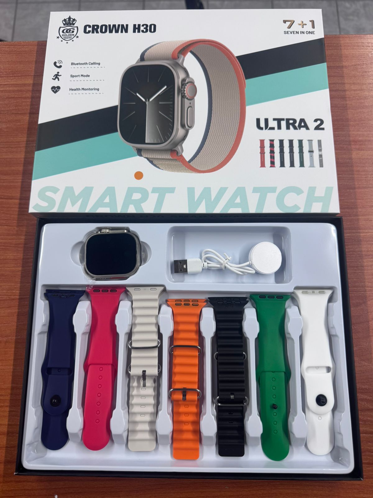 Smart Watch 7 Bands