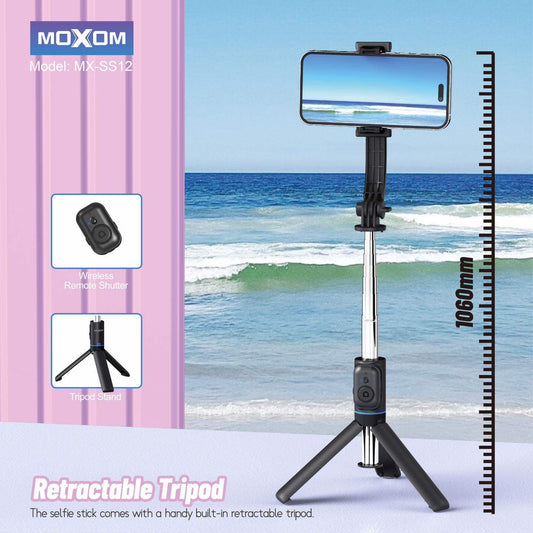 Moxom MX-SS12 Detachable Selfie Stick